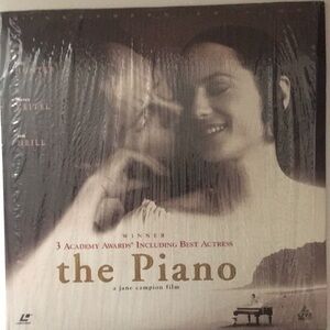 The piano 3 ACADEMY AWARDS INCLUDING BEST ACTRESS holly HUNTER Laser Disc Movie